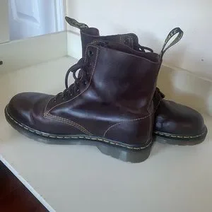 Dr. Martens | Shoes | Red Leather Usm 1 Dr Martens Boots  display picture 3